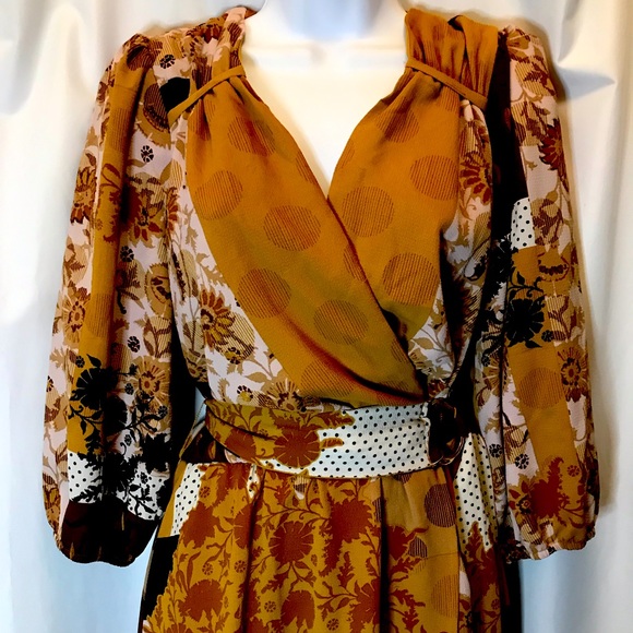 Luxology Fall Fantasy Dress Size 12 - Picture 1 of 5